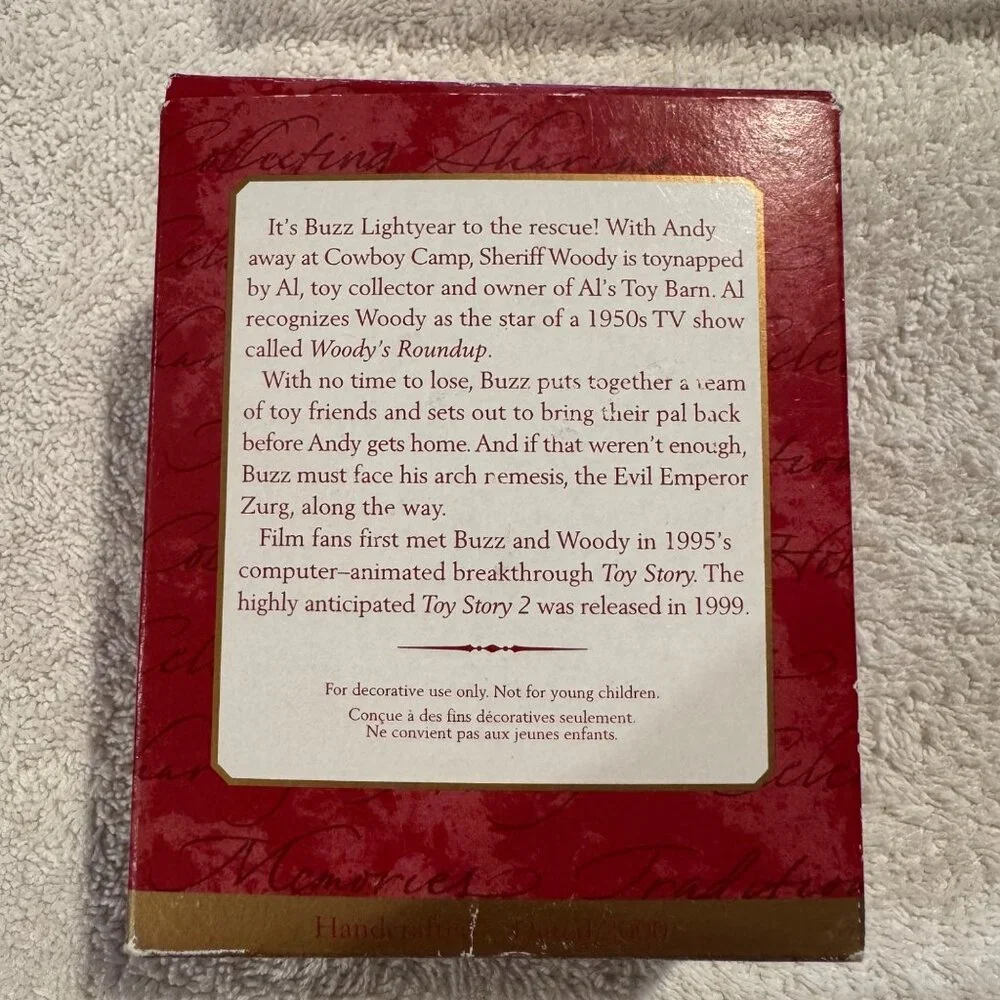 Hallmark Keepsake Buzz Lightyear Disney/Pixar’s Toy Story 2 Christmas Ornament - Picture 4 of 5